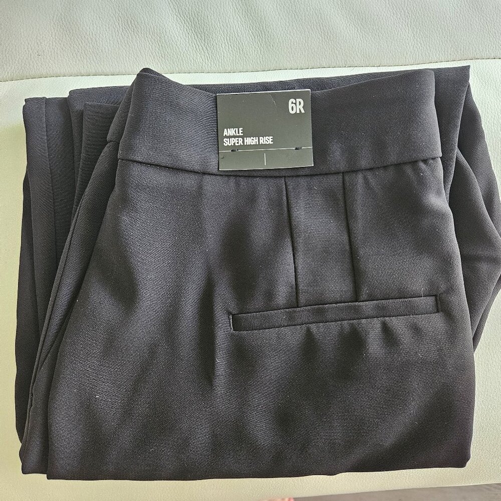 EXPRESS - Ankle Super High Rise Slacks - Size 6R